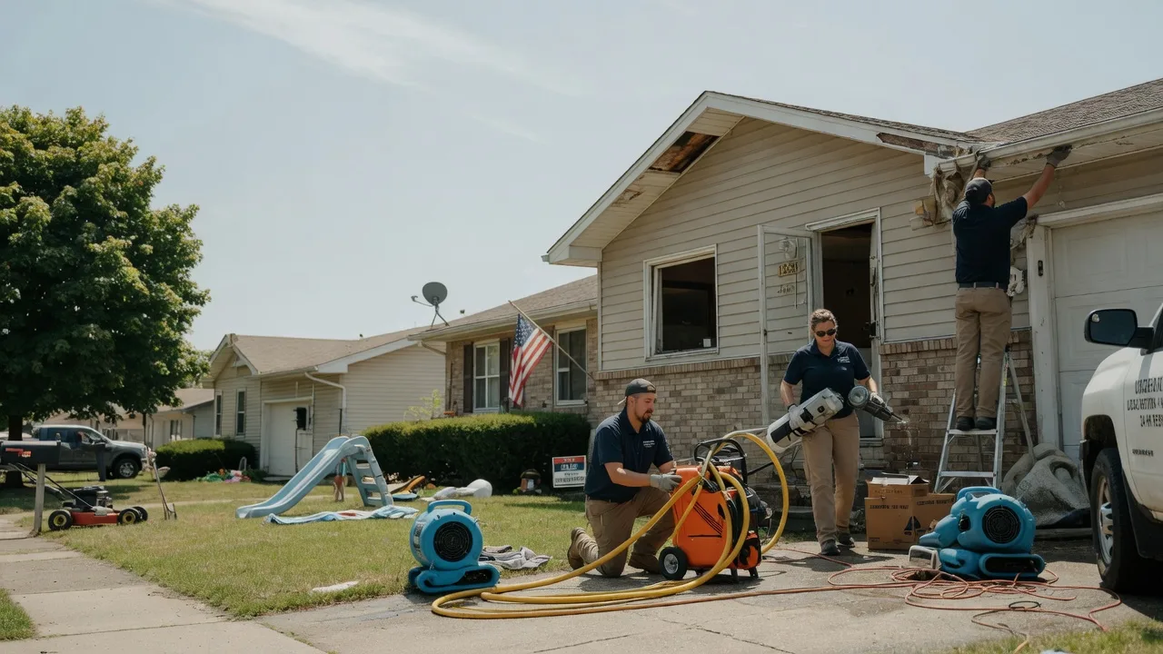 Water Damage Restoration in Elkhart, IL near me